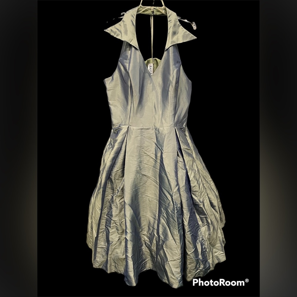 Raylia Designs Olive Green Retro Rockabilly Dress